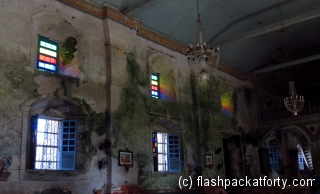 rainbow-light-baclayon-church-bohol
