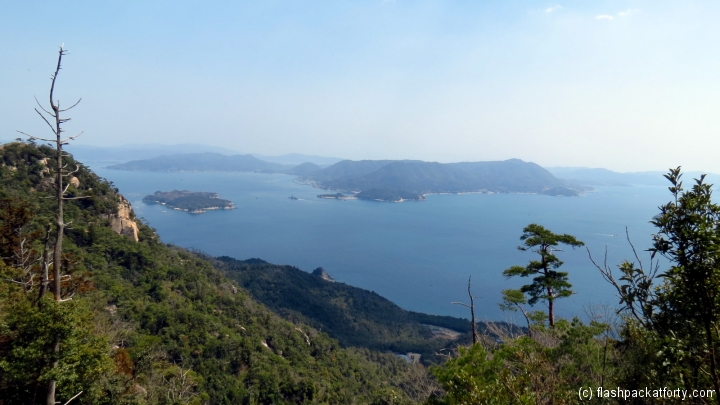 Miyajima mount misen view