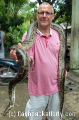 me and snake