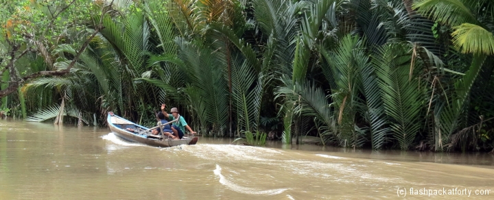 mekong river boat men