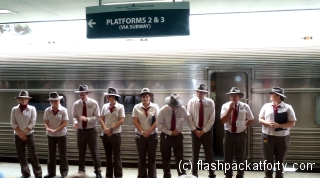 the ghan staff welcome