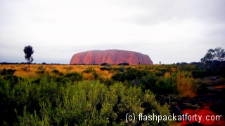 Uluru from a distance