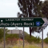 Lasseter Highway Sign