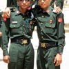 myanmar-army-boys-posing-at-bagan-temple