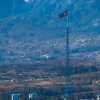odusan-observation-point-north-korean-flag
