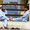 men-rest-at-dubai-creek