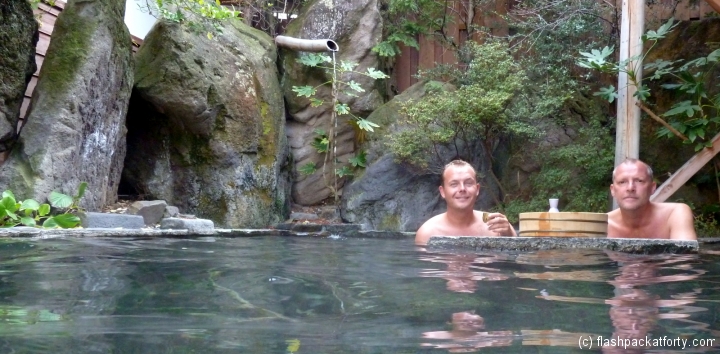 craig-and-john-enjoy-sake-in-japanese-onsen