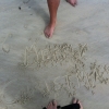 Merry Christmas Sand