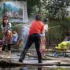 water-fights-yangshou-bamboo-rafts