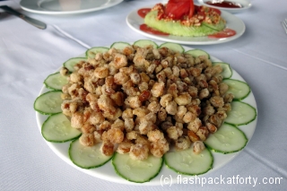deep fried sweetcorn halong bay