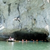 cave kayaking halong bay