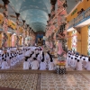 cao dai  prayer view