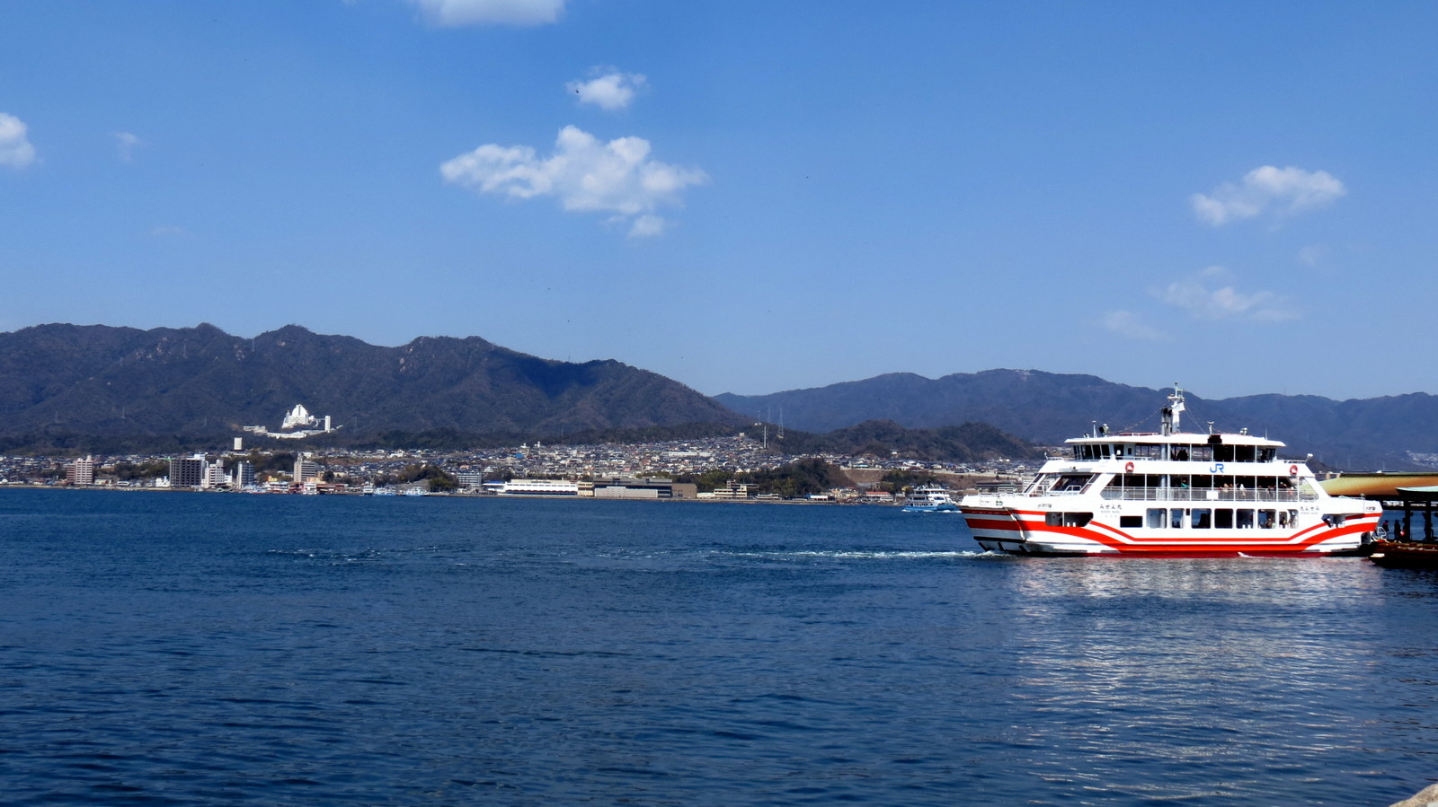 Miyajima Ferry  view