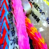 Paper cranes Hiroshima Peace park