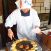 Oyster rice cakes made Miyajima
