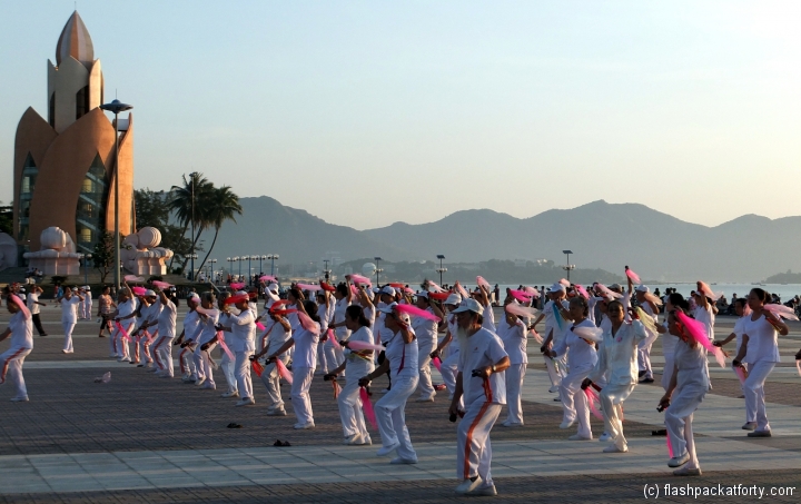 Tai Chi early morning Nha Trang