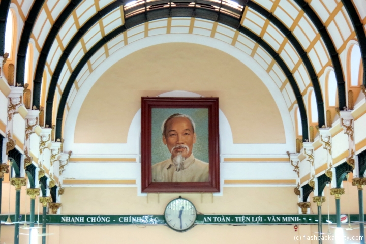 Uncle Ho Main post office HCMC