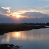 hoi an river sunset