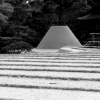 Sand garden Silver temple kyoto
