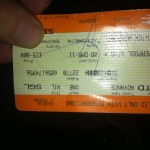 London Train Ticket