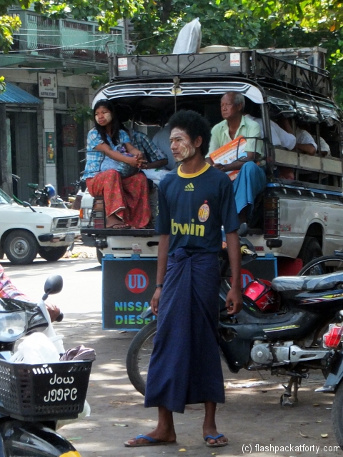 mandalay pick up bus people