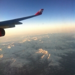somewhere over the middle east