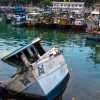 sinking-boat-mirissa-harbour