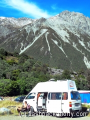 Bertha at Mount Cook DOC Campsite