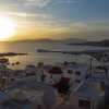 mykonos-harbour-sunset