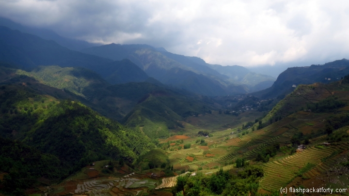 Cloudy mountain