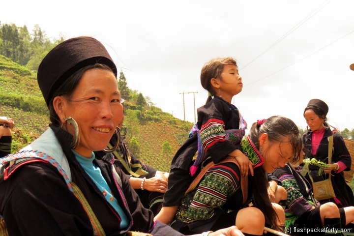Red Hmong women
