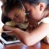 Children on iPad
