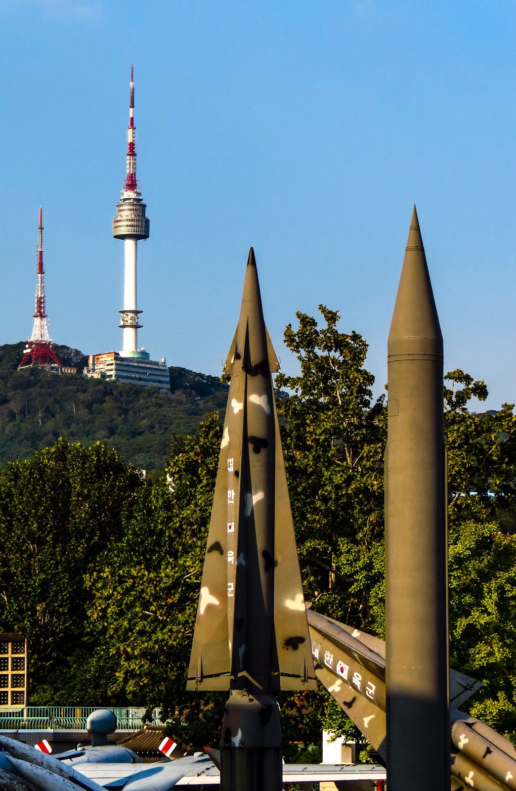 rockets-and-seoul-tower-seoul-war-museum