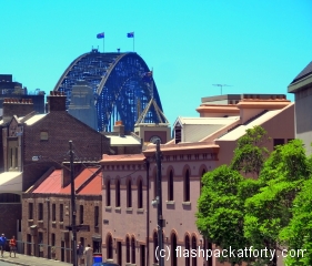 Sydney Harbour Bridge  from Rocks