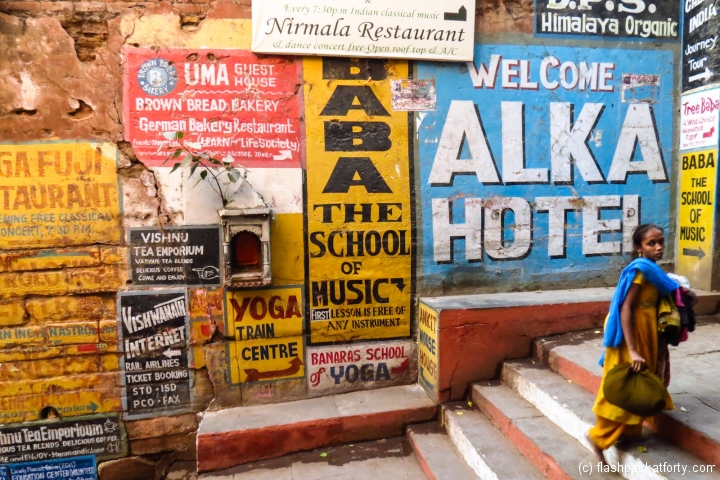 painted-adverts-on-walls-varanasi