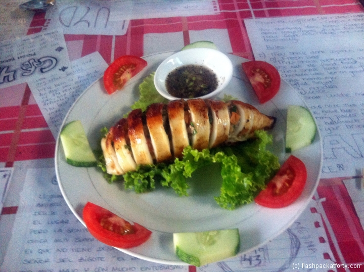 stuffed squid hoi an