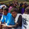 college-group-portait-bamboo-boat-wayanad