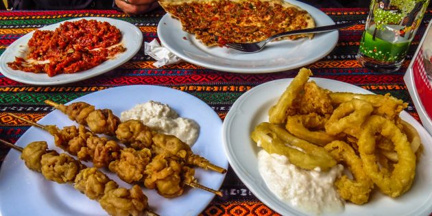 Turkish Street Food , Markets and Costs